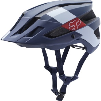 FOX FLUX HELMET WIDE OPEN [NVY/WHT]