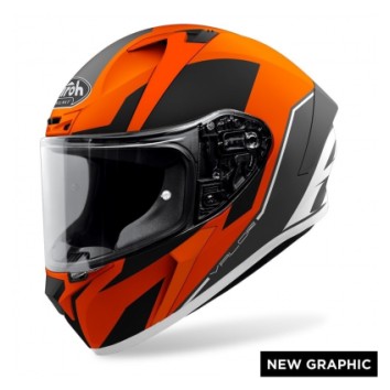 AIROH VALOR WINGS ORANGE MATT