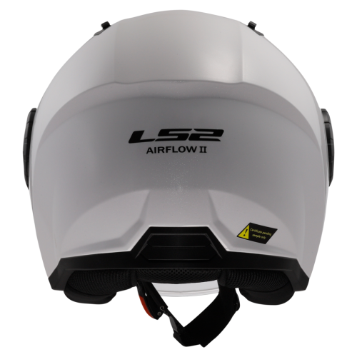 LS2 OF616 AIRFLOW II SOLID GLOSS WHITE-06
