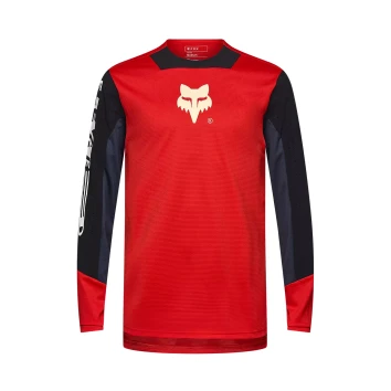 FOX Racing DEFEND LS JERSEY ELEVATED [FLO RED]